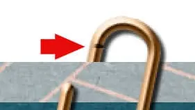 Unwanted strip of paperclip shadow visible after rearranging layers in PaintShop Pro