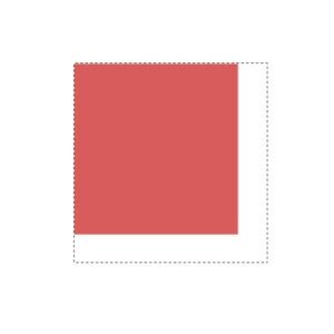 PaintShop Pro 2023 selection showing an uneven result after expanding a selection.